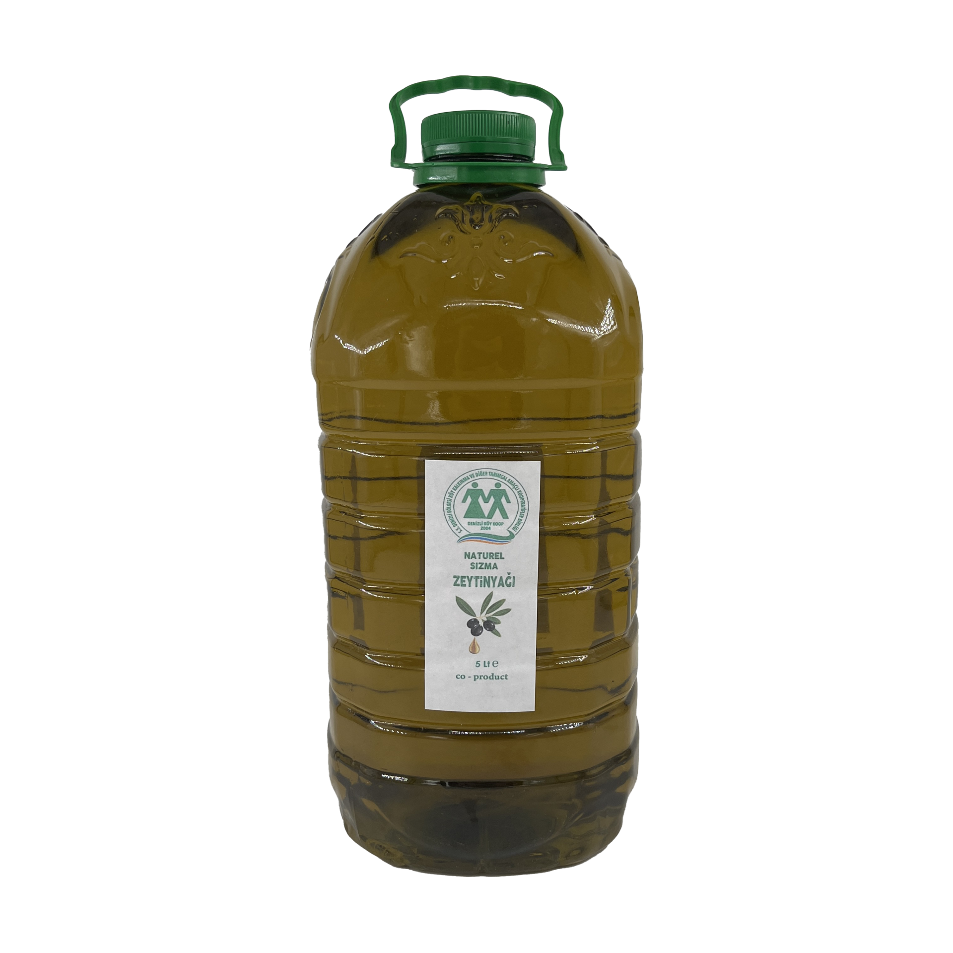 Denizli Köy Koop. Naturel Sızma Zeytinyağı 5 Lt
