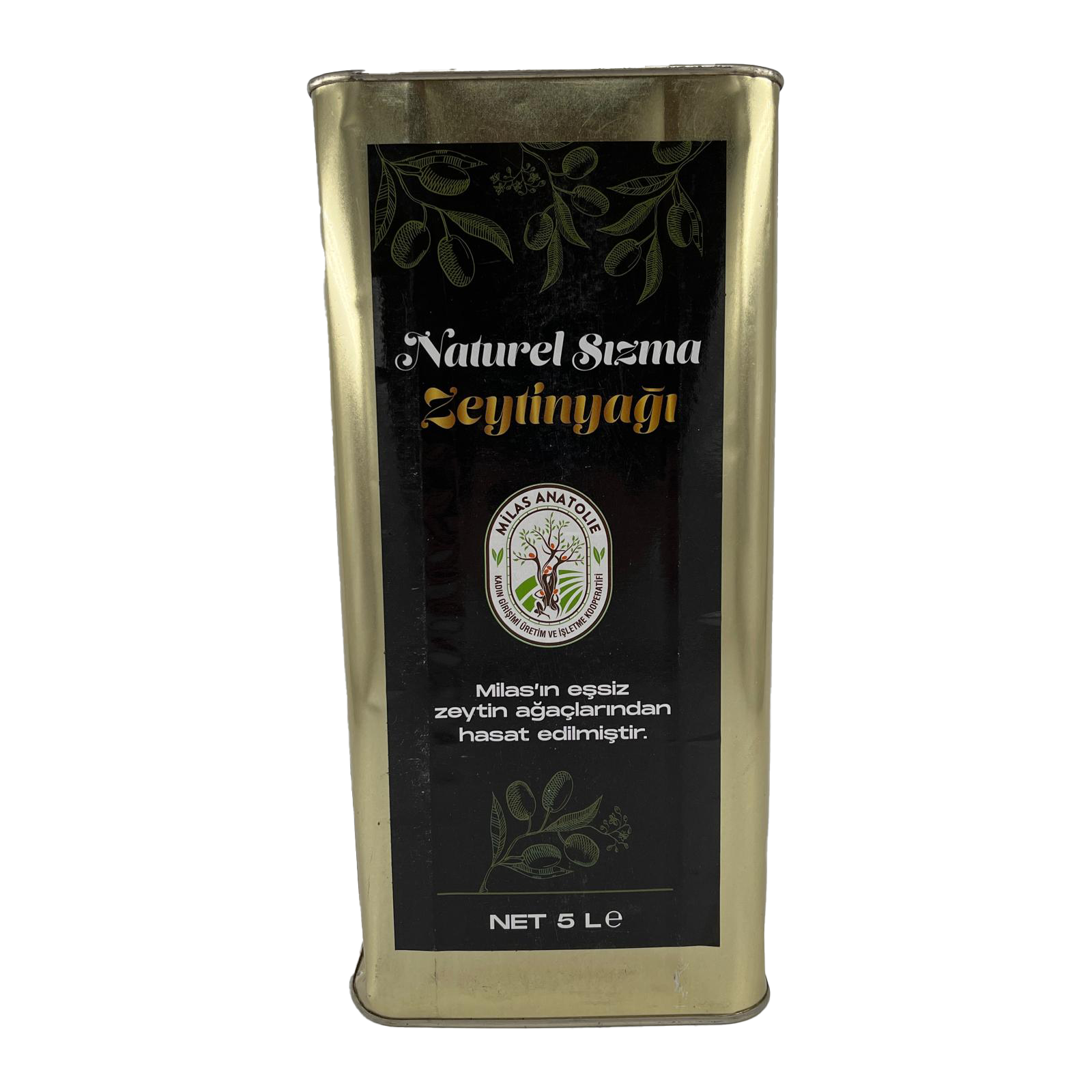 Milas Naturel Sızma Zeytinyağı 5 Lt